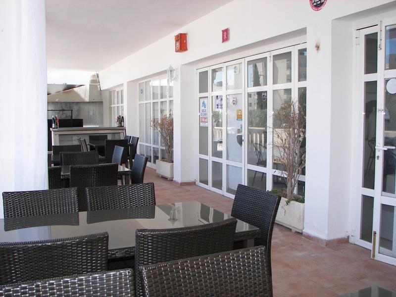 Hostal Los Pinos เอสกานา ร้านอาหาร รูปภาพ